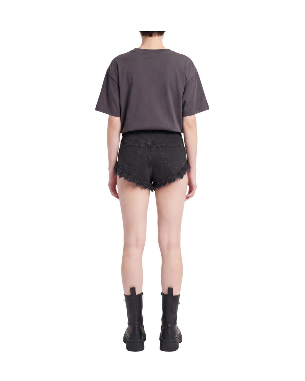 Isabel Marant Black Denim Shorts