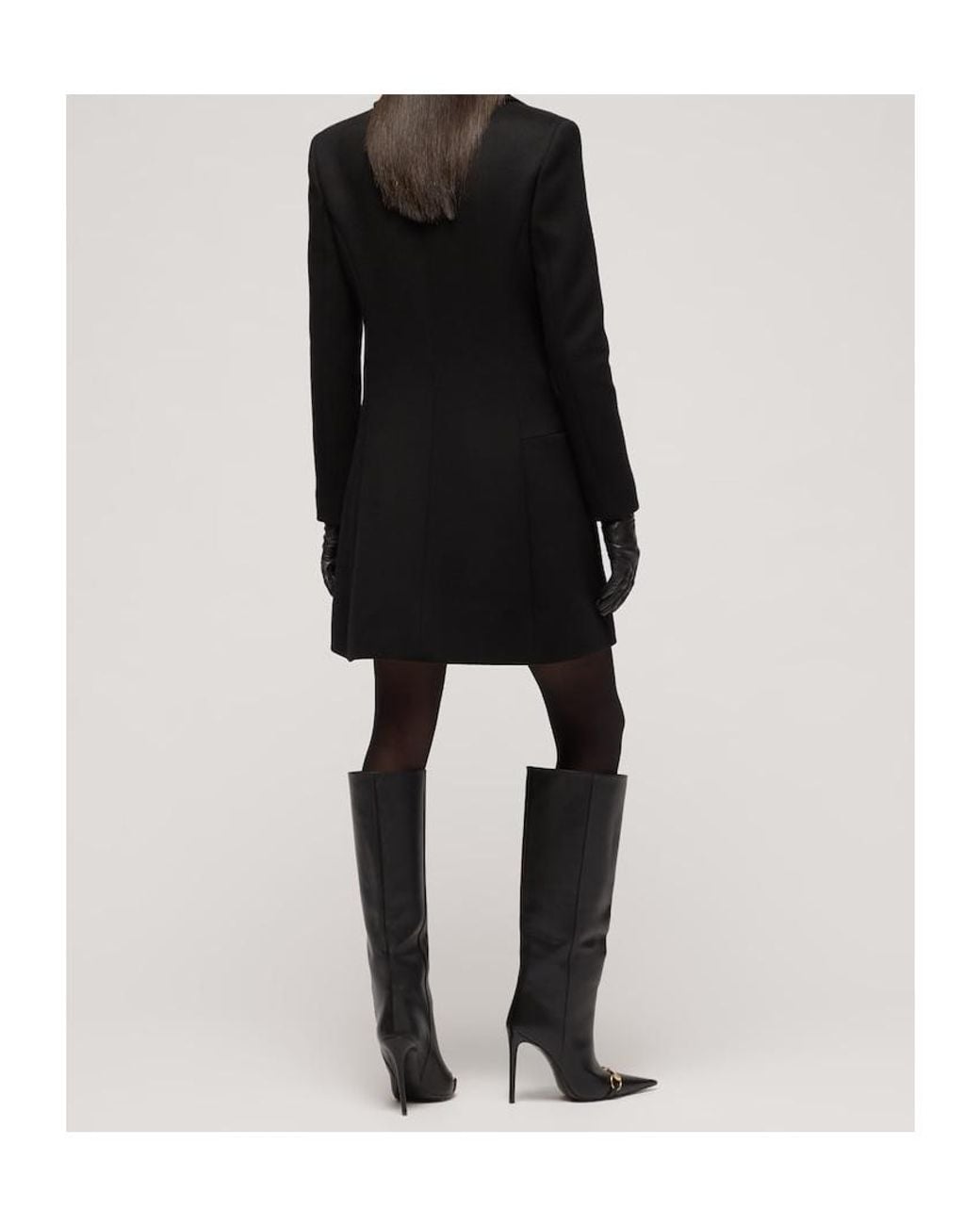 Gucci Black Coat With Tag
