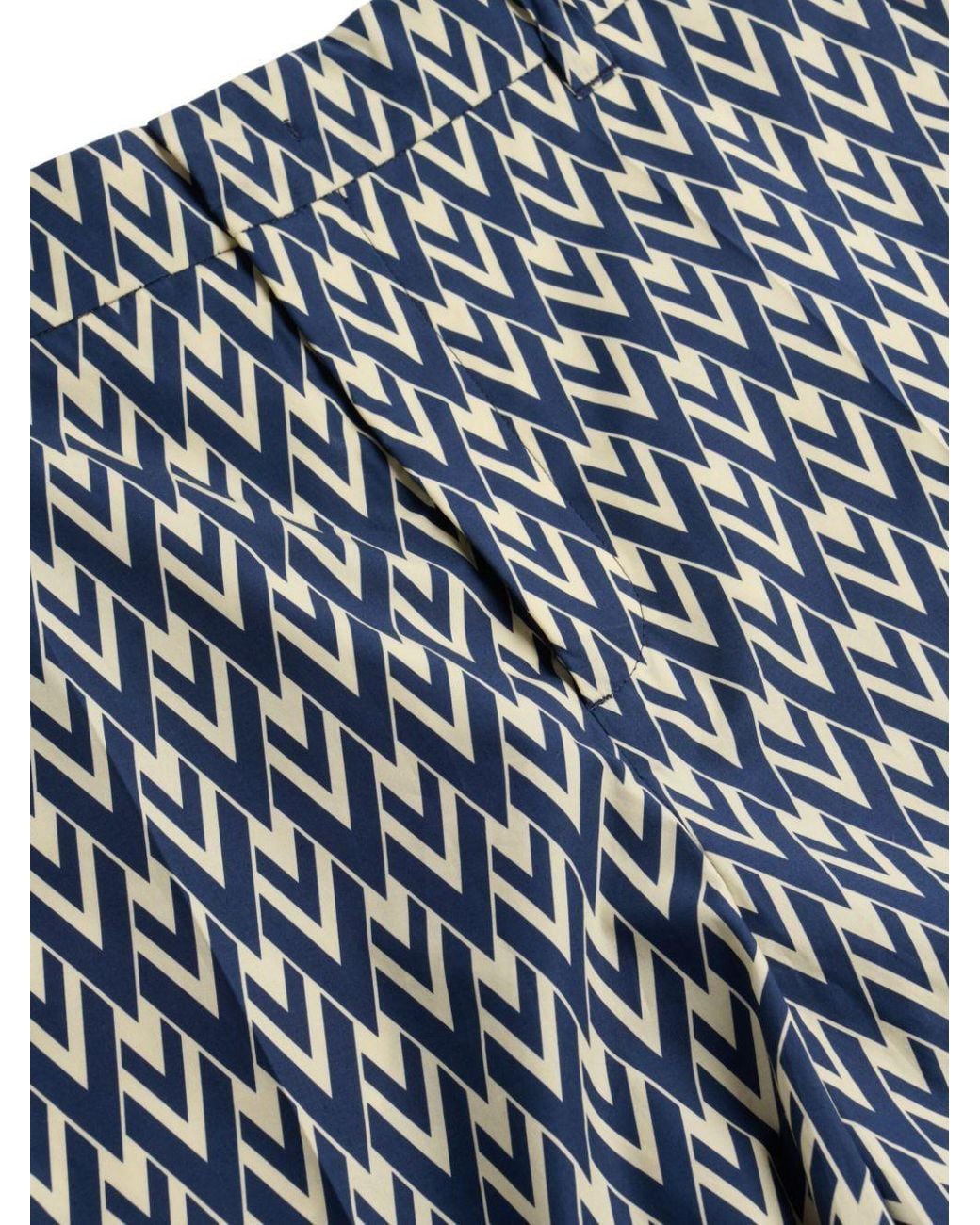 Valentino Black Patterned Shorts for men
