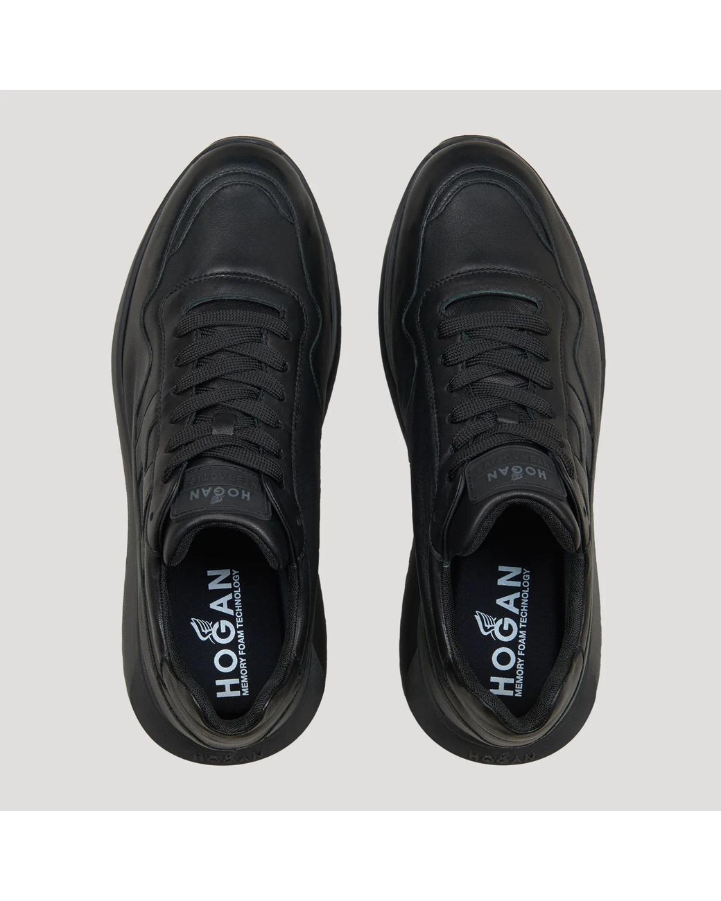 Hogan Black Interactive³ Low-Top Sneakers for men