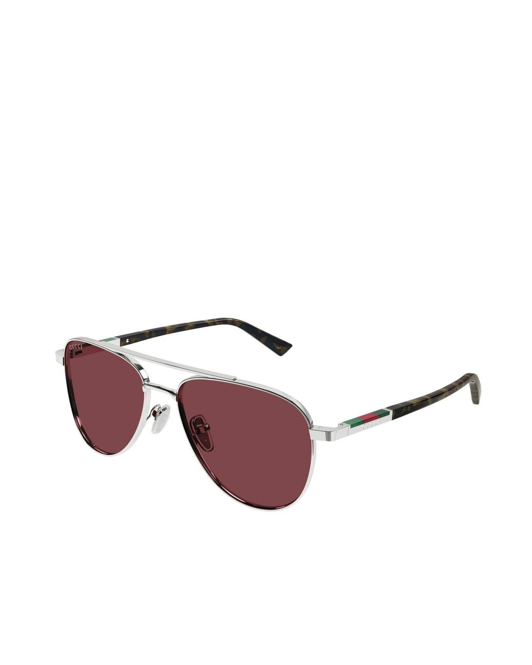 Gucci Purple Eyewear Aviator Frame Sunglasses for men