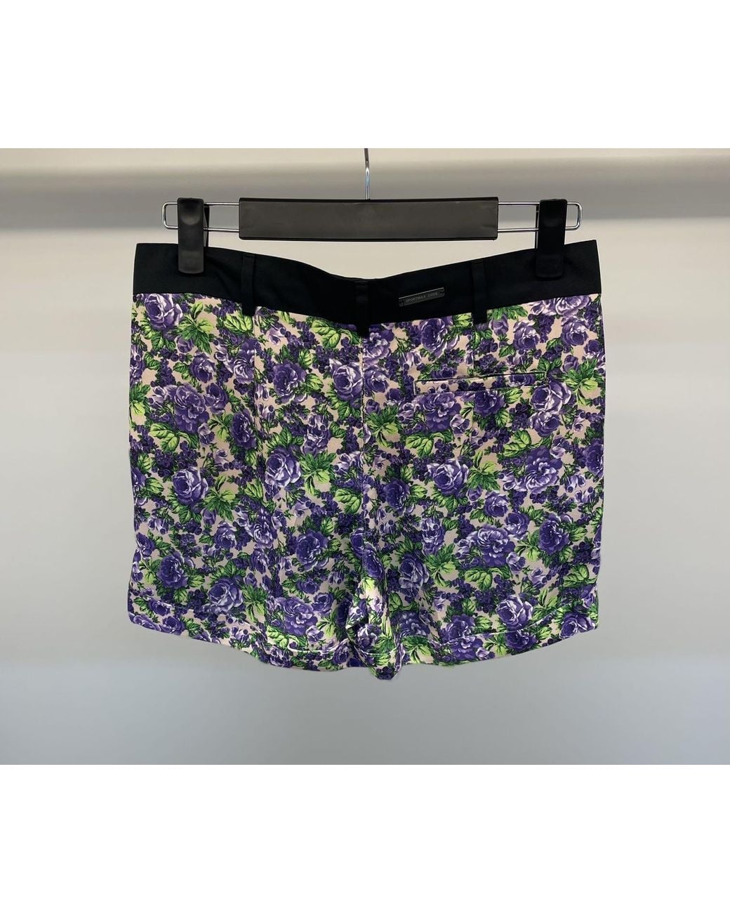 Max Mara Multicolor Pattern Shorts