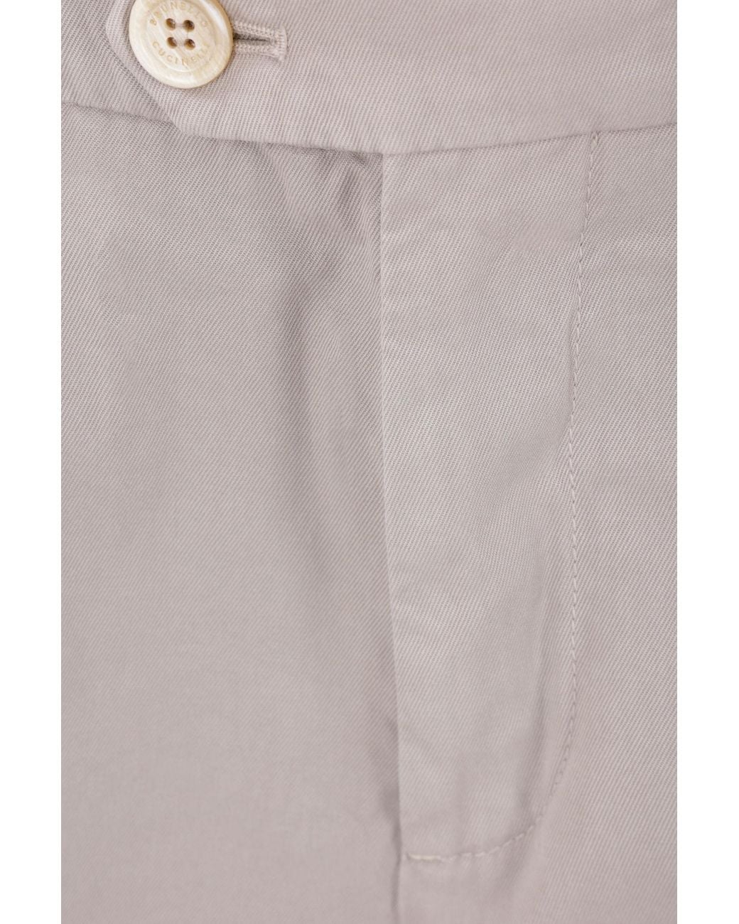Brunello Cucinelli Gray Trousers for men