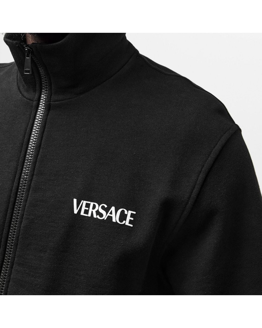 Versace Black Medusa Print Jacket for men