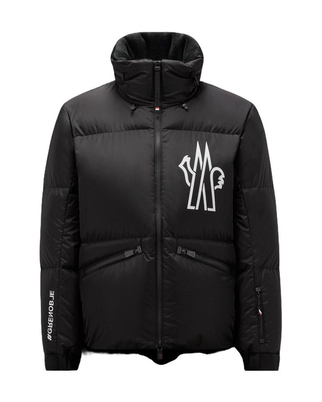 Moncler Black Verdons Short Down Jacket for men
