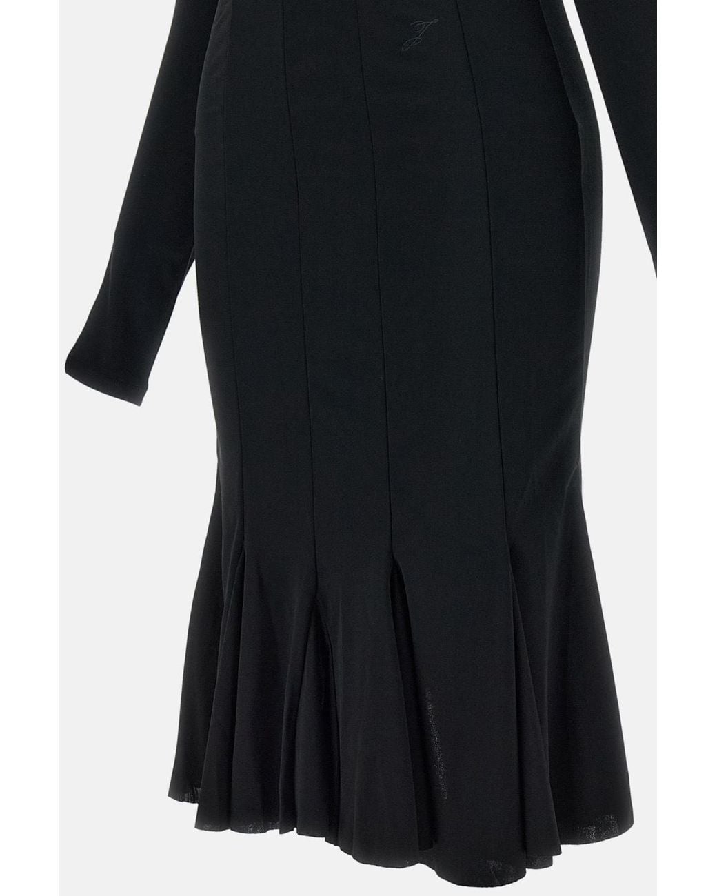 Jacquemus Black Losange Long Dress