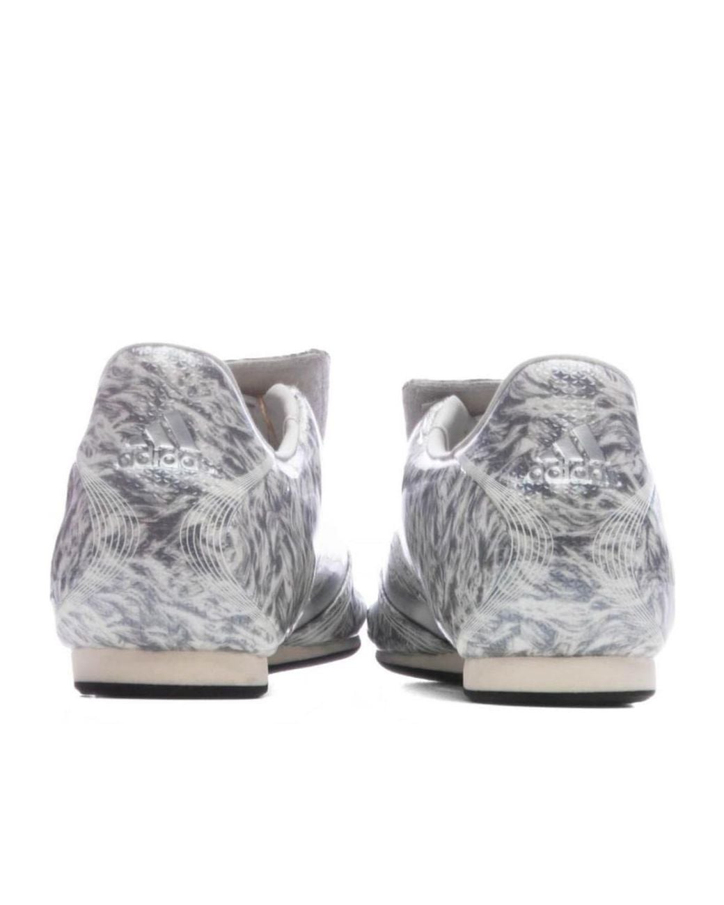Adidas Originals White Taekwondo F 50 Slip-On Sneakers