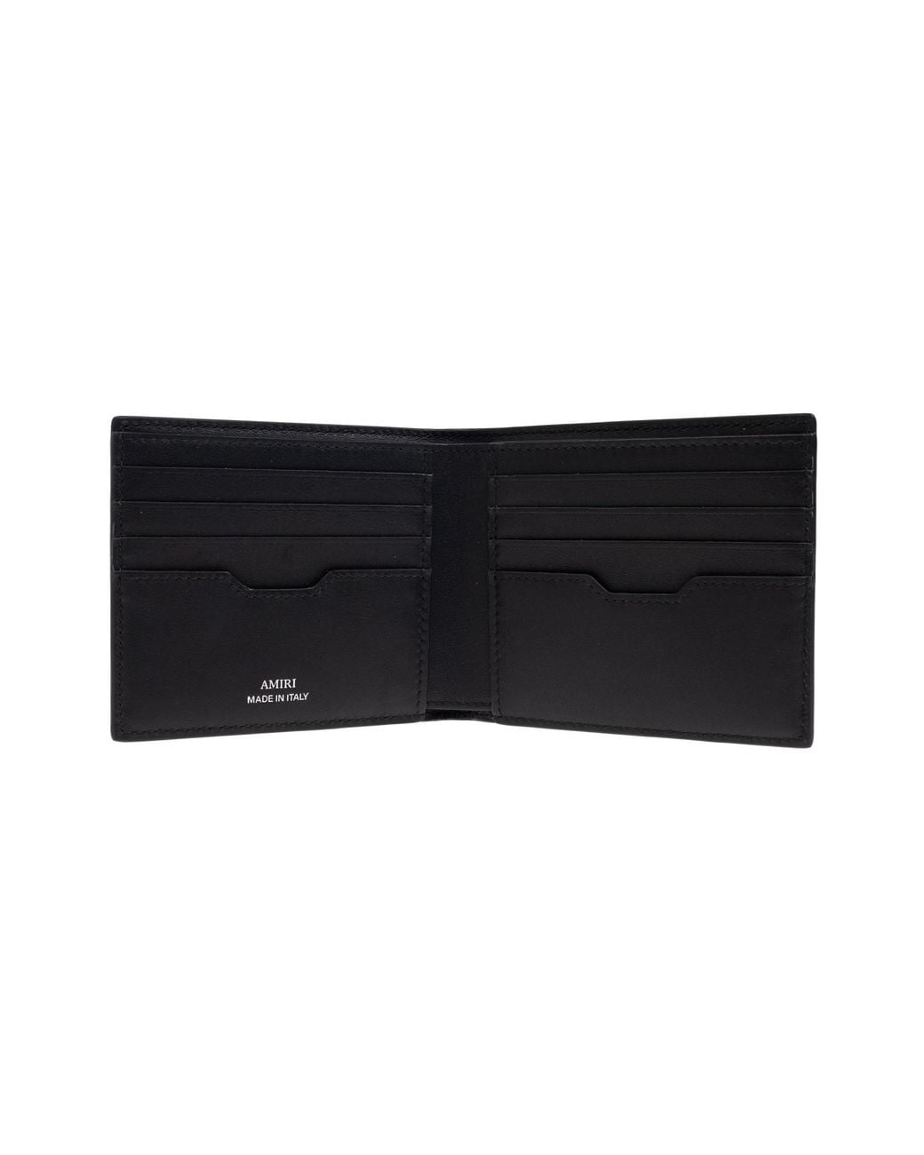 Amiri Black Hollywood Bi-Fold Wallet for men