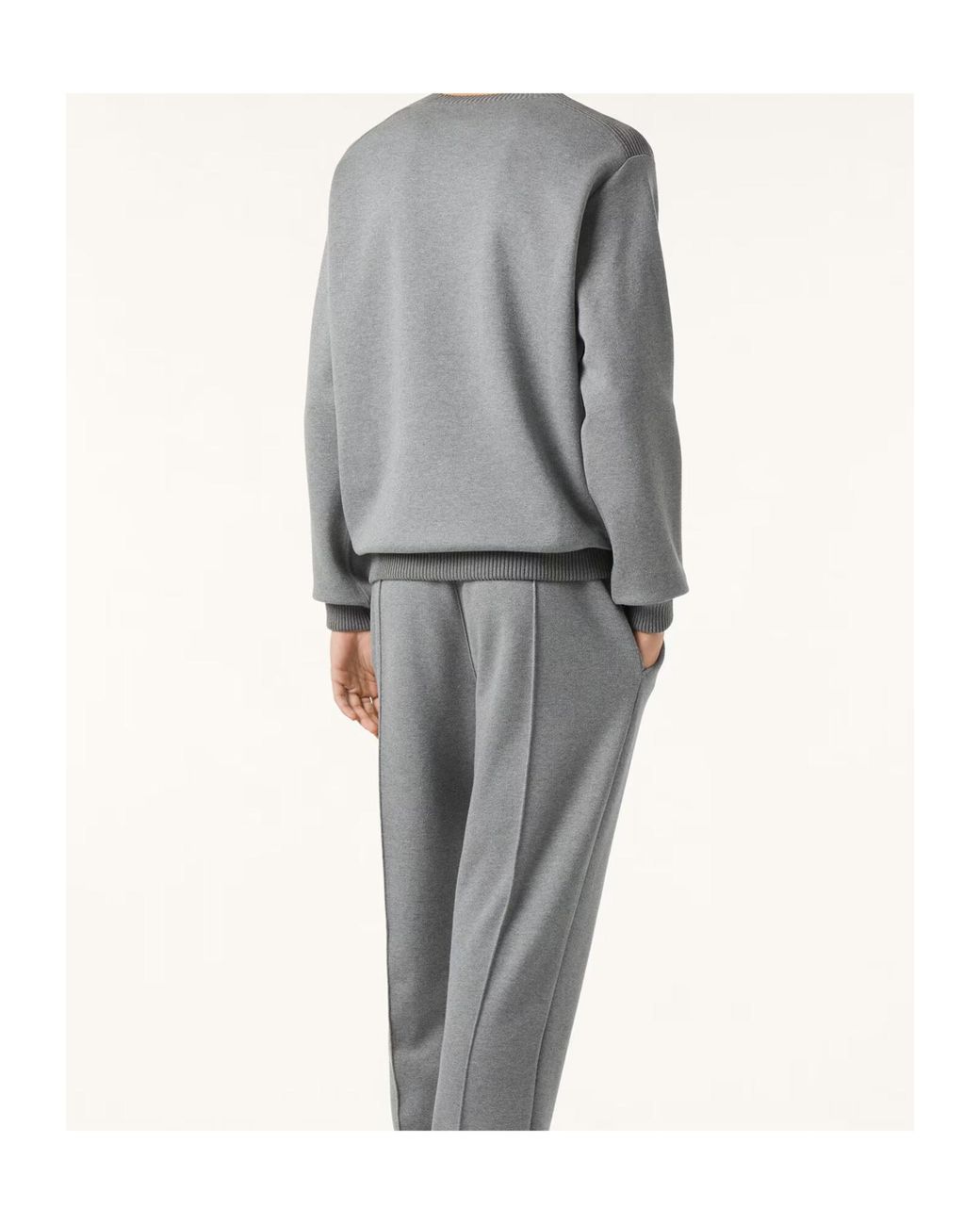 Loro Piana Gray Whitney Sweater for men