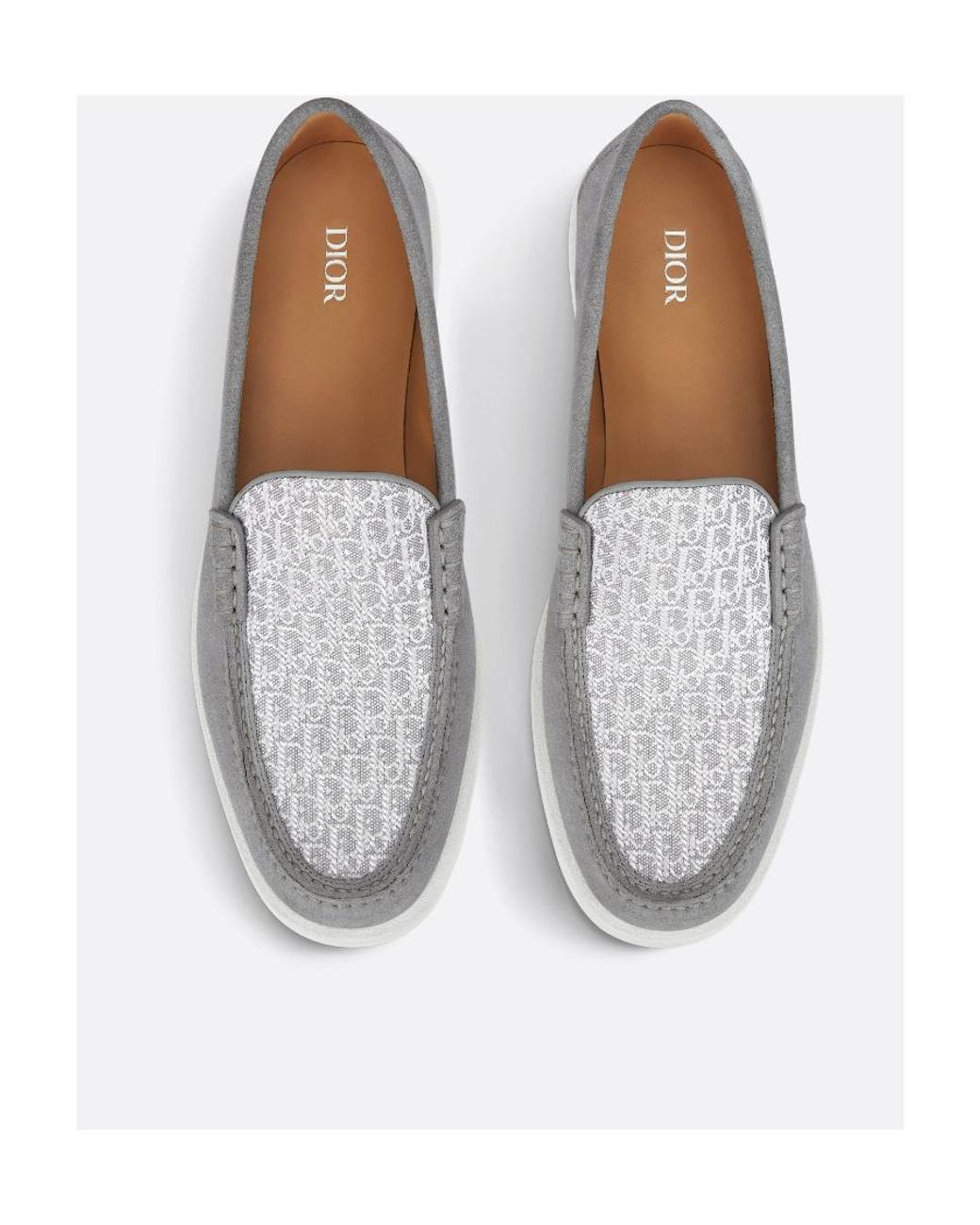 Dior Gray Granville Loafer for men