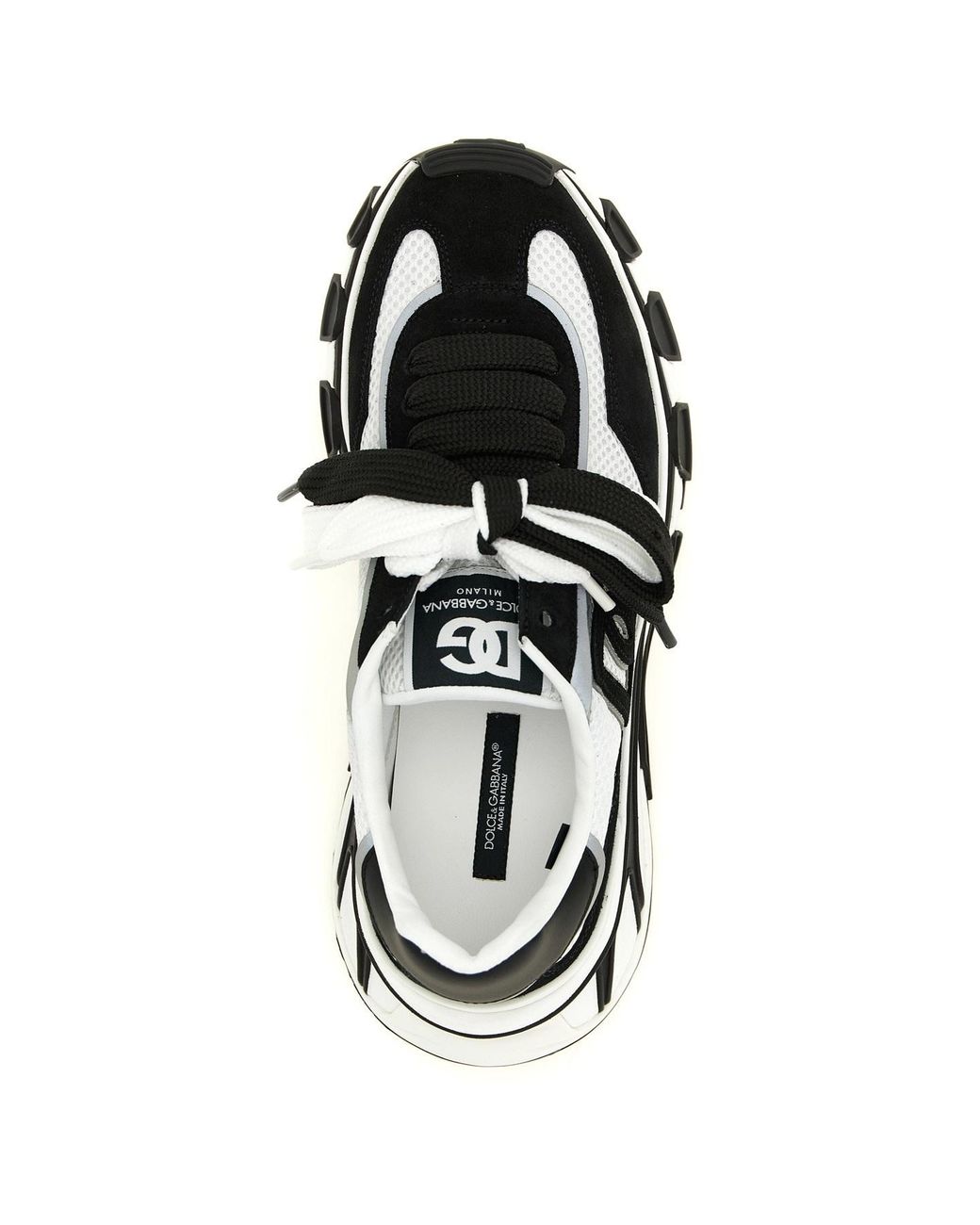 Dolce & Gabbana Black Dg Country Road Sneakers