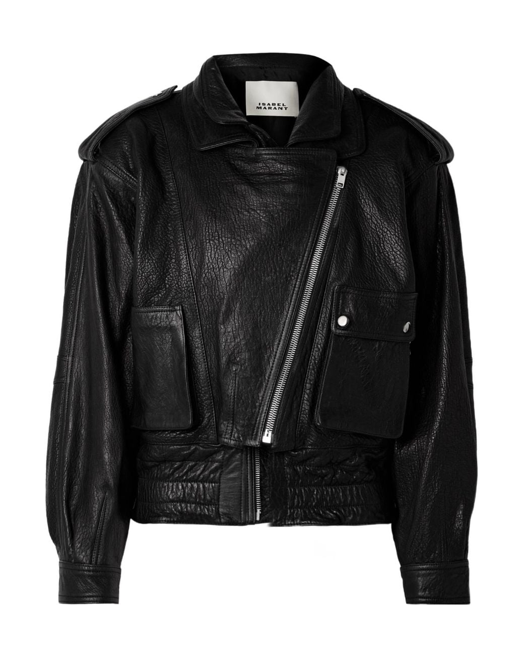 Isabel Marant Black Aneli Cropped Jacket