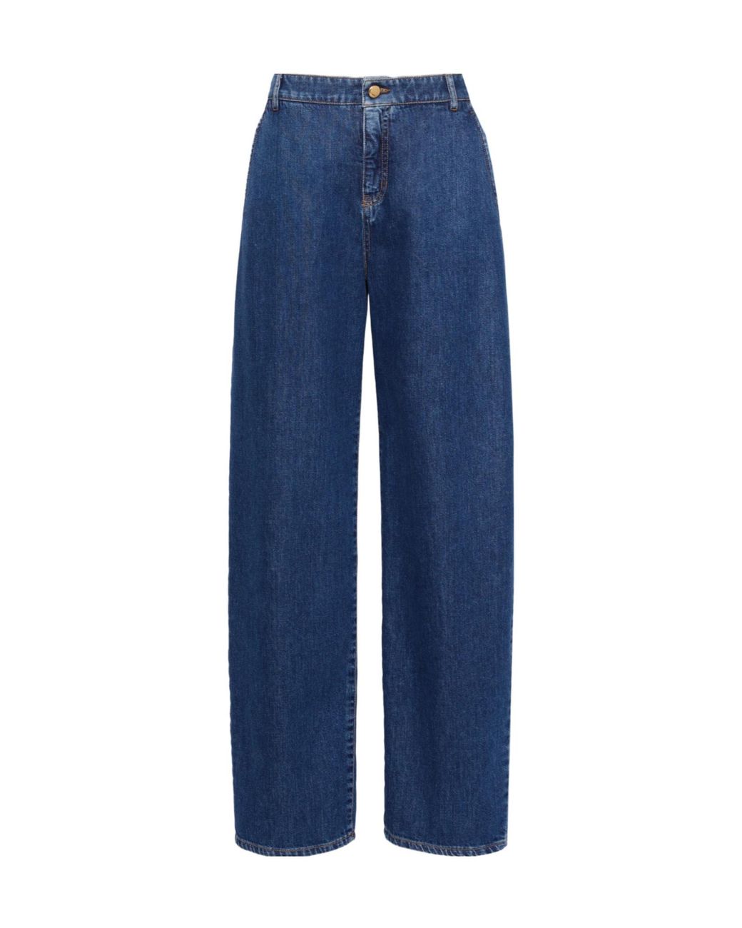 Max Mara Blue Studio Mstconico Straight Leg Jeans