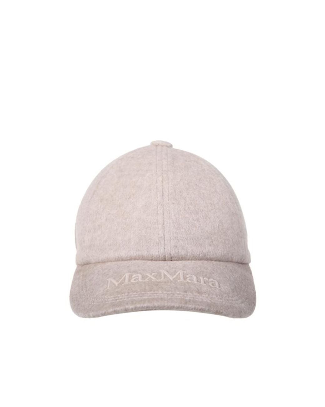 Max Mara Pink Lancia Logo Baseball Hat