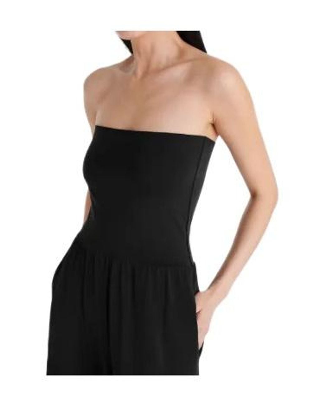 Eres Black High-Waisted Trousers