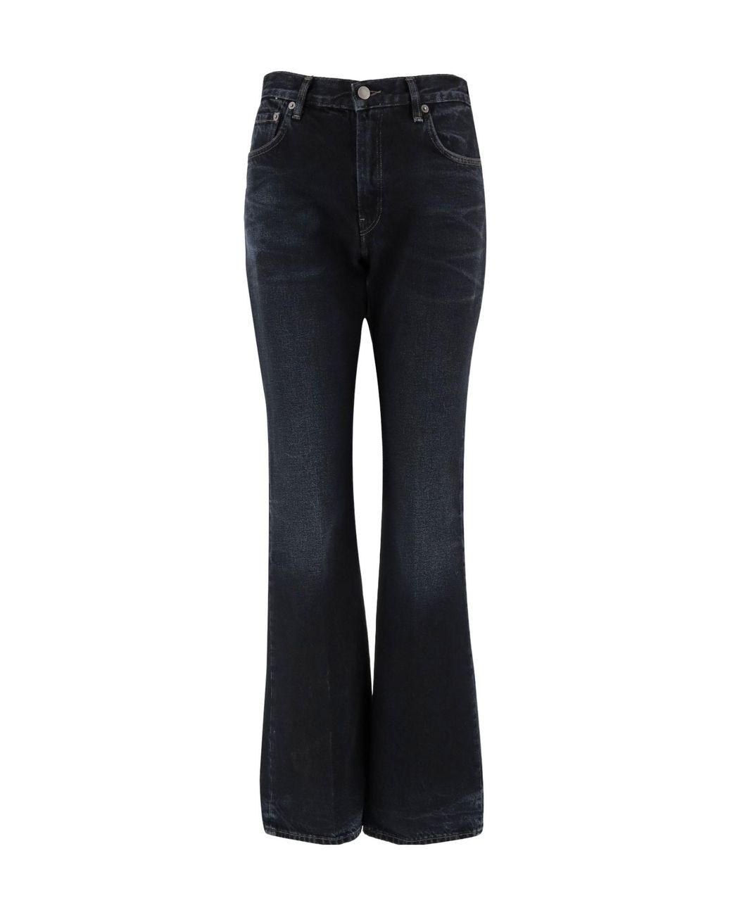 Haikure Black Flared High-Rise Jeans