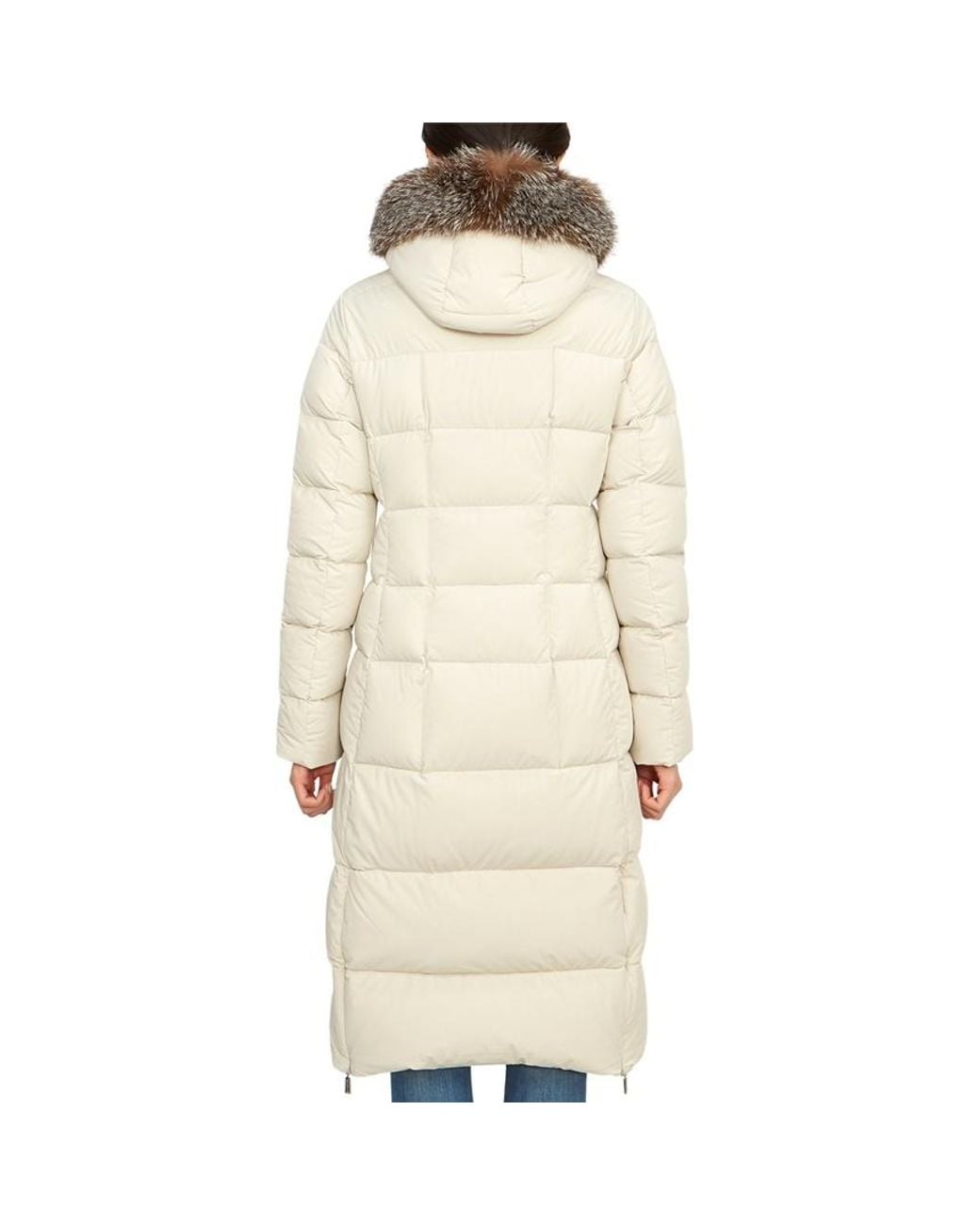 Moorer Natural Zagarakn Hooded Padded Coat