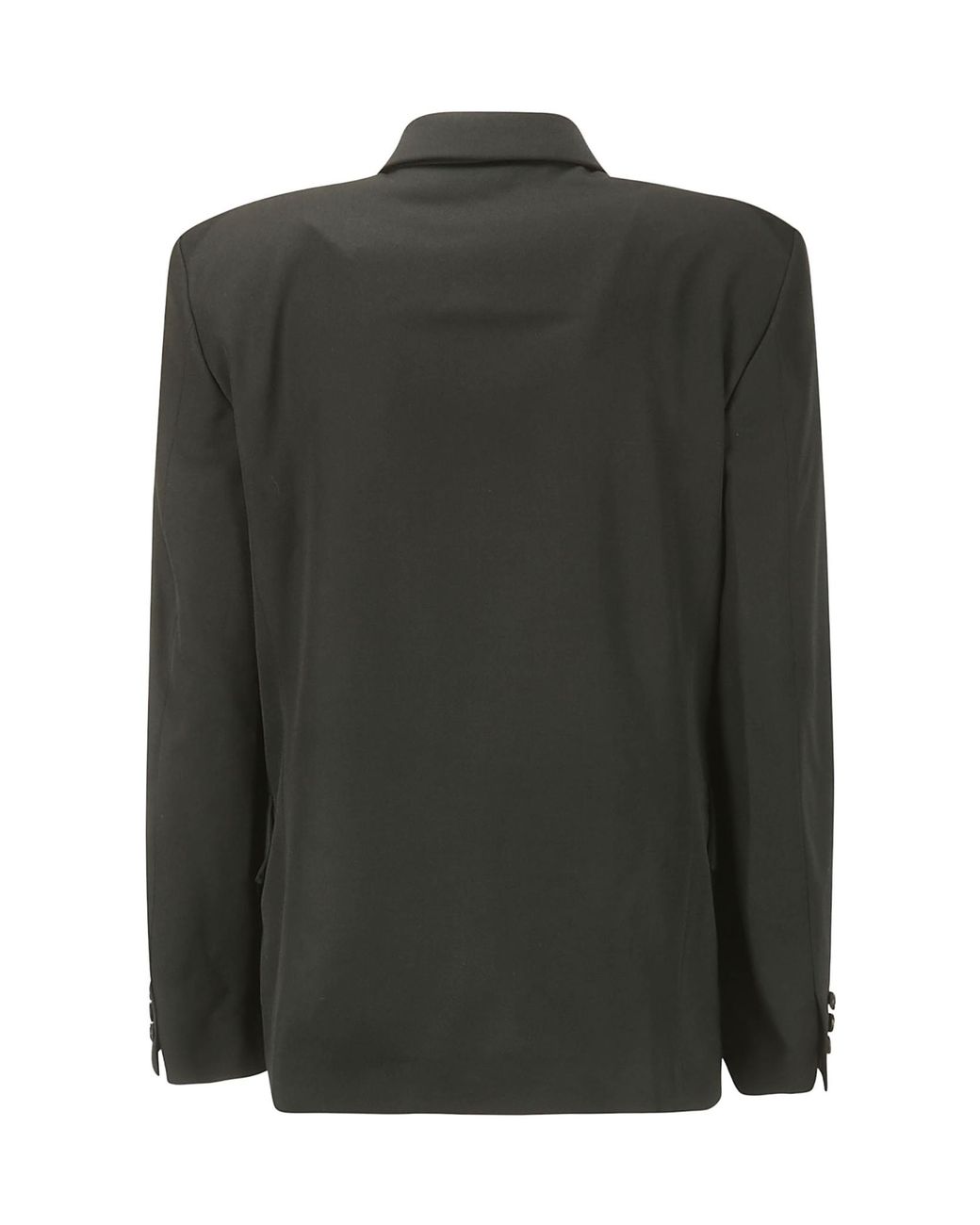 Comme des Garçons Green Single-Breasted Suit Jacket