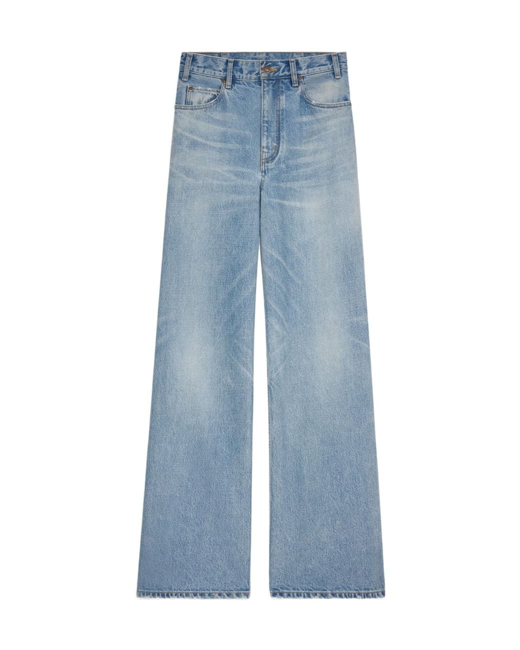 Céline Blue Flared Surf Jeans