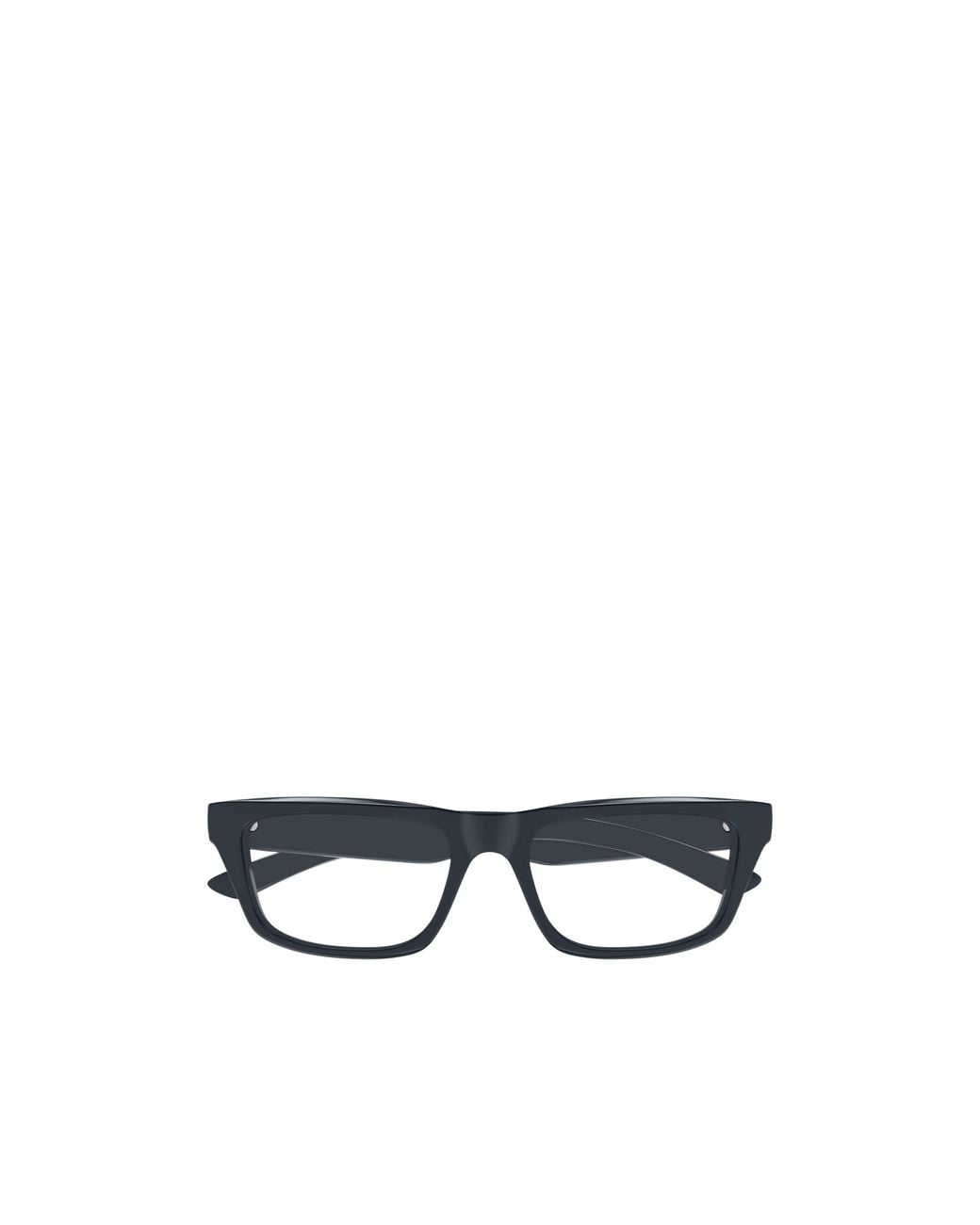Balenciaga White Eyewear Rectangular Frame Glasses for men