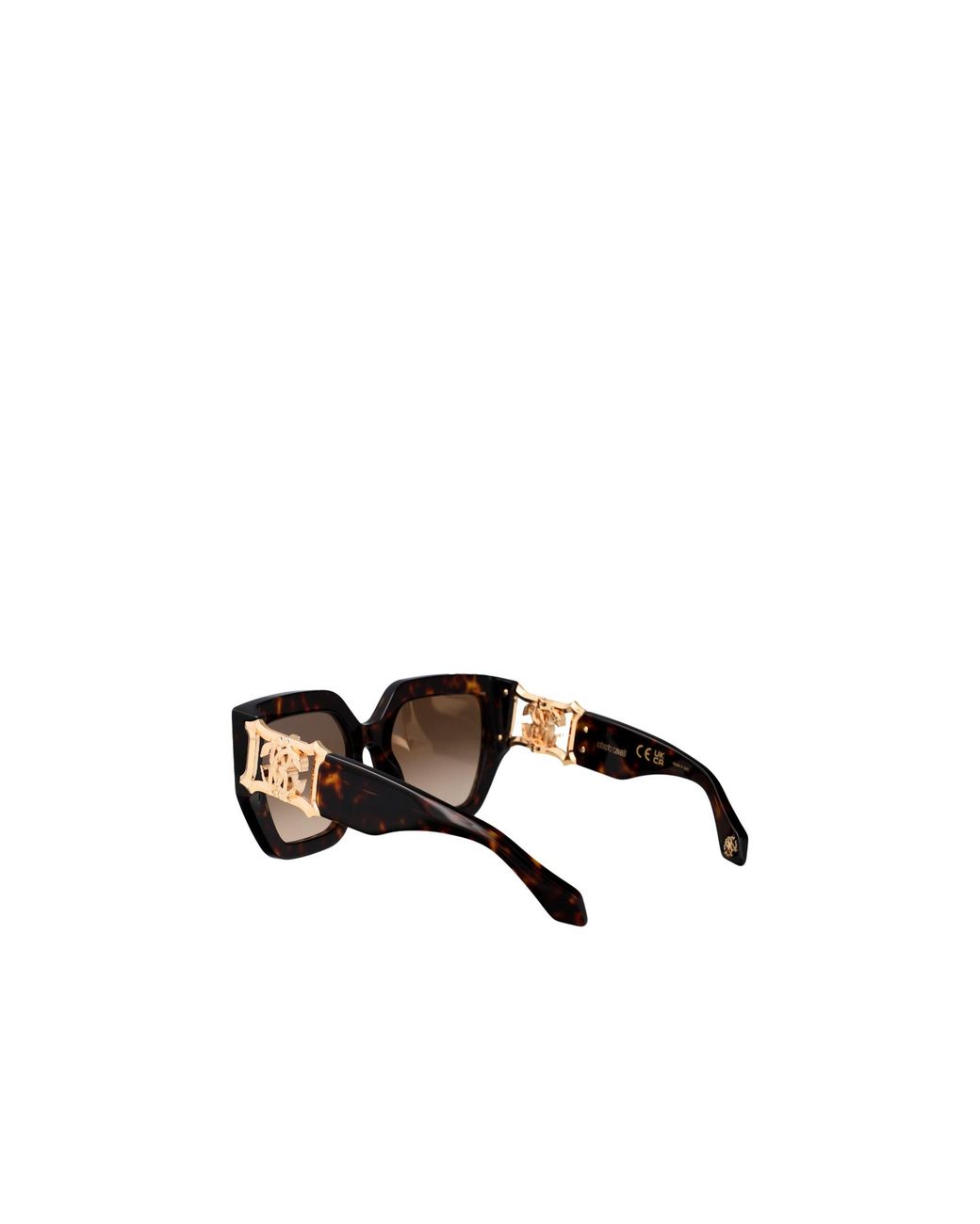 Roberto Cavalli Multicolor Oversize-Frame Sunglasses