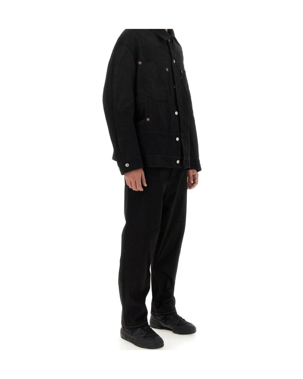 Junya Watanabe Black X Levi's Straight-Leg Trousers for men