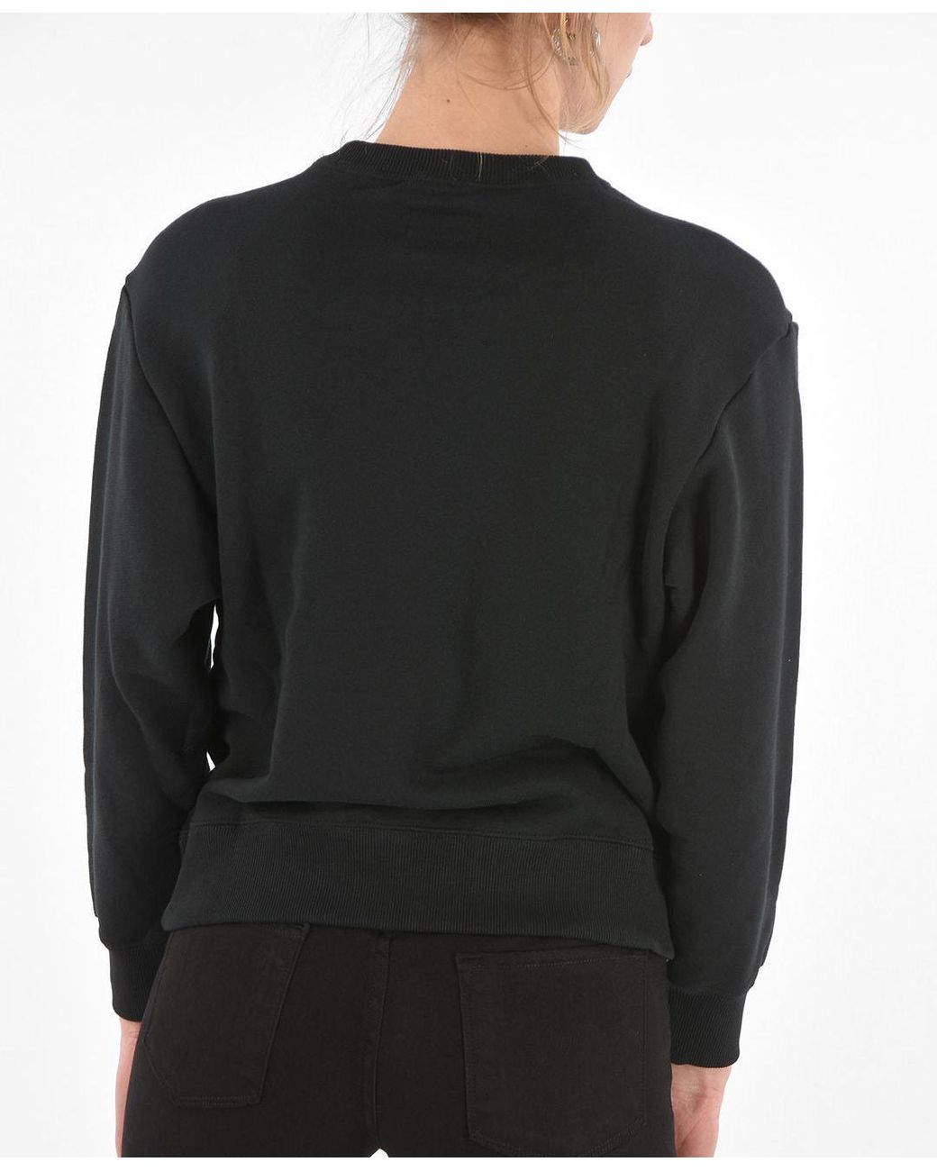 Converse Black Chuck Taylor All Star Embroidered Sweatshirt
