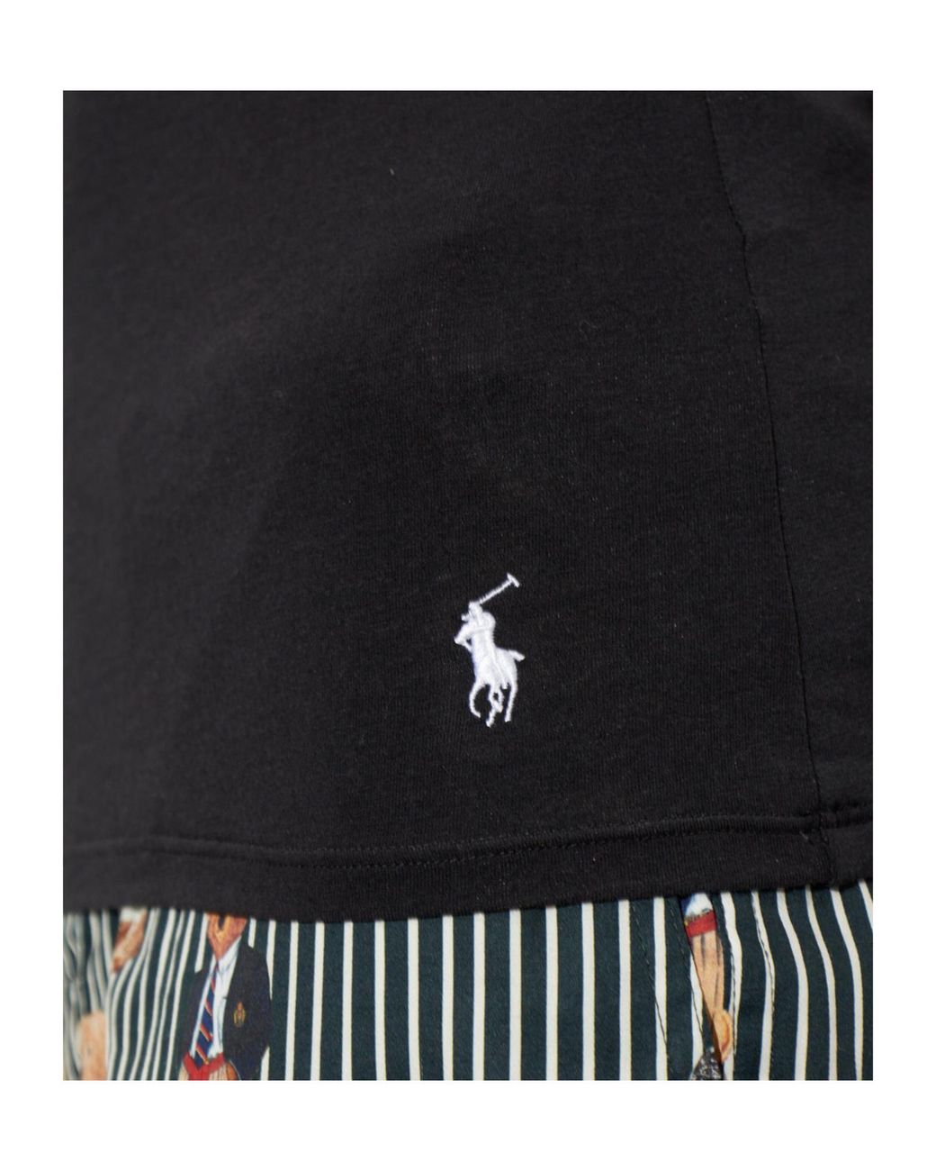 Polo Ralph Lauren Black Long-Sleeve T-Shirt
