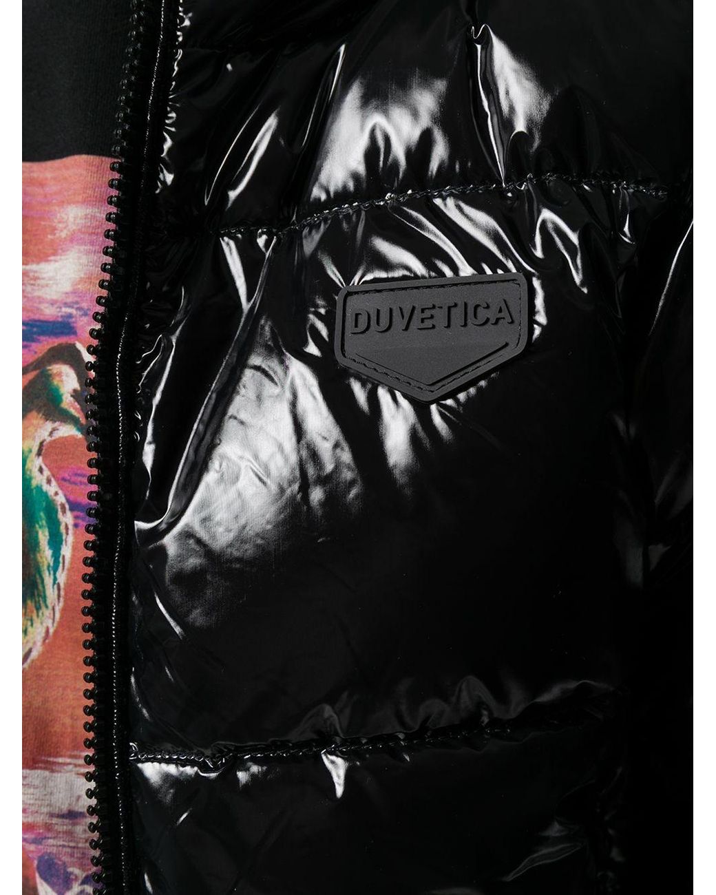 Duvetica Black Bellatrix Short Style Down Jacket