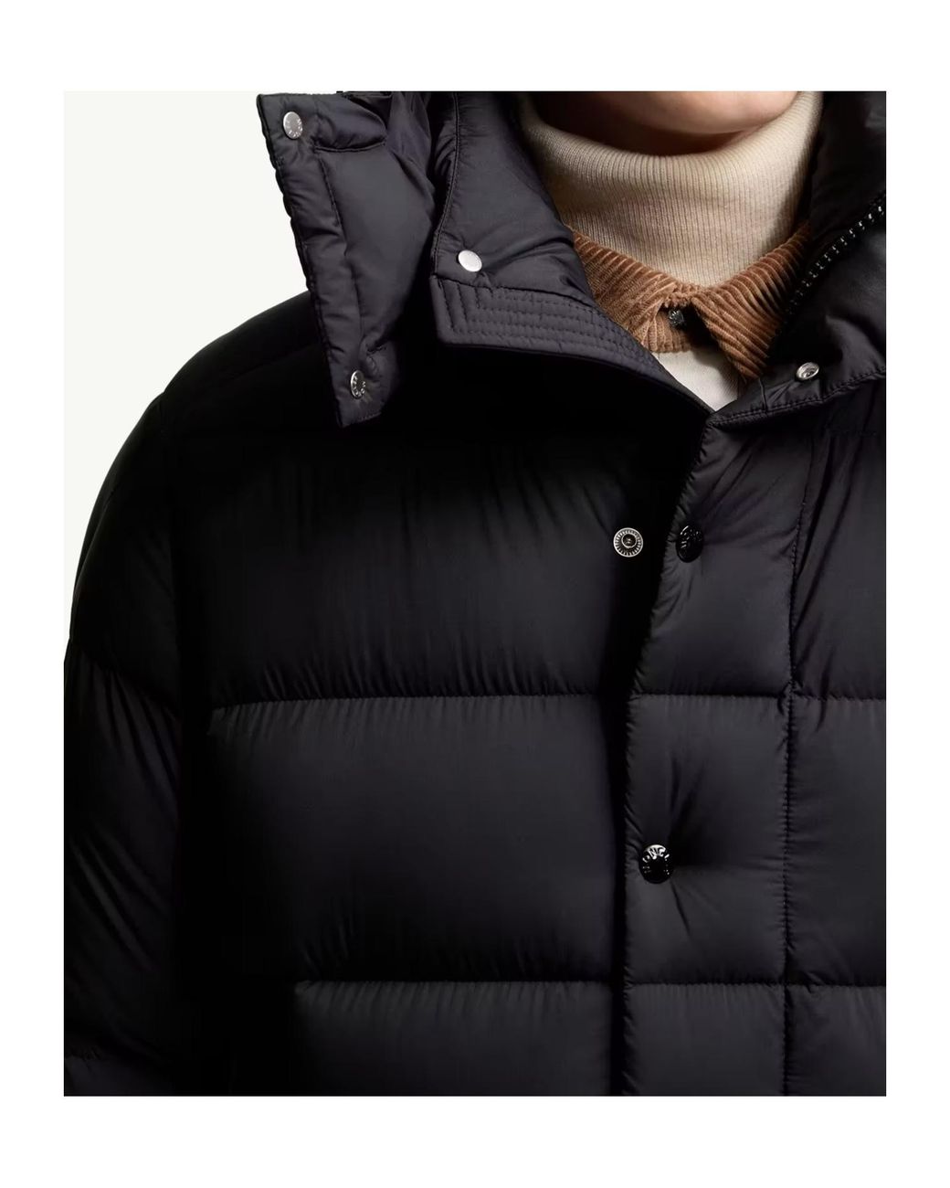 Moncler Black Maya 70 Hooded Down Jacket for men