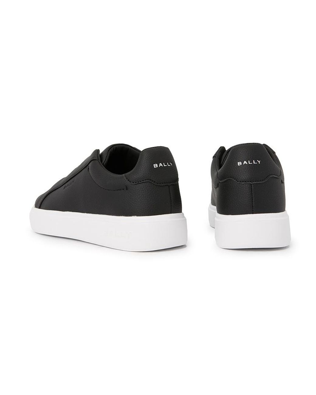 Bally Black Round-Toe Sneakers for men