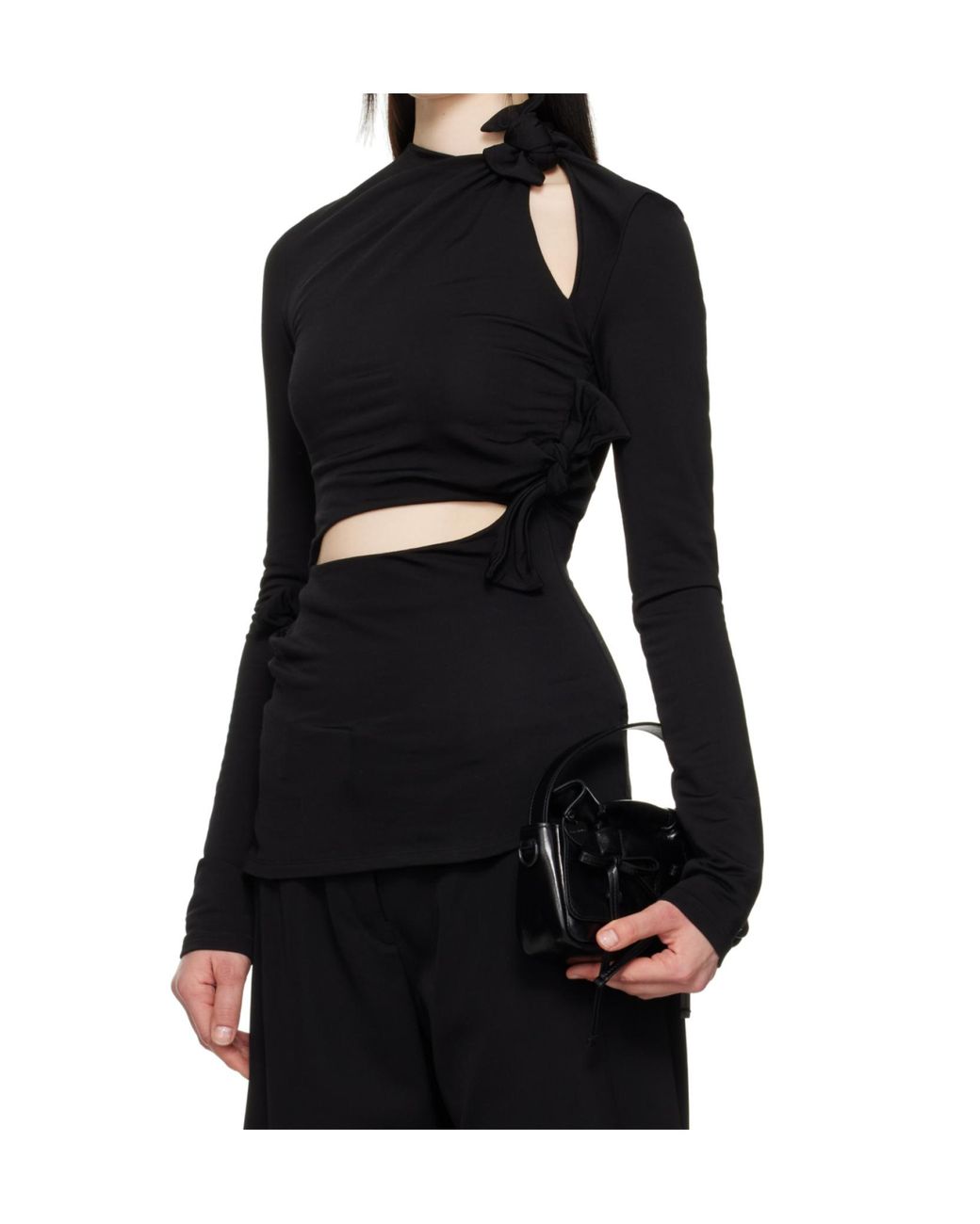 Acne Black Knots Top