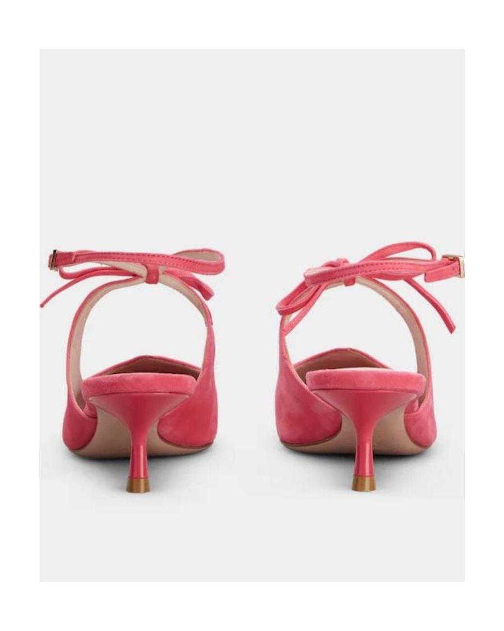 Roger Vivier Pink I Love Vivier Bow Slingback Mules
