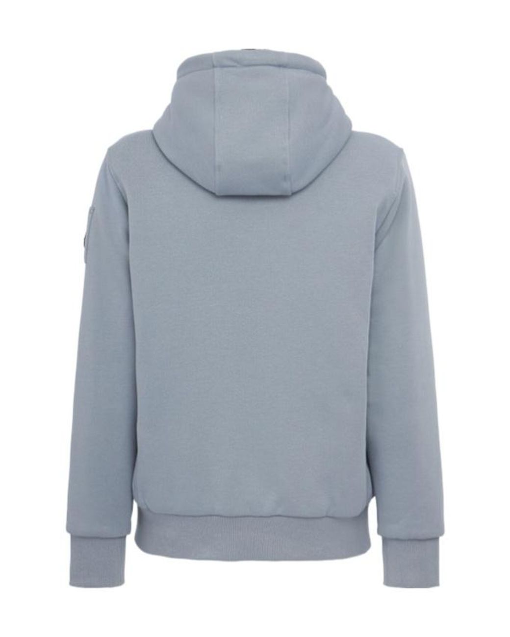 Moose Knuckles Blue Wear Hooded Sweatshirts On Both Sides for men