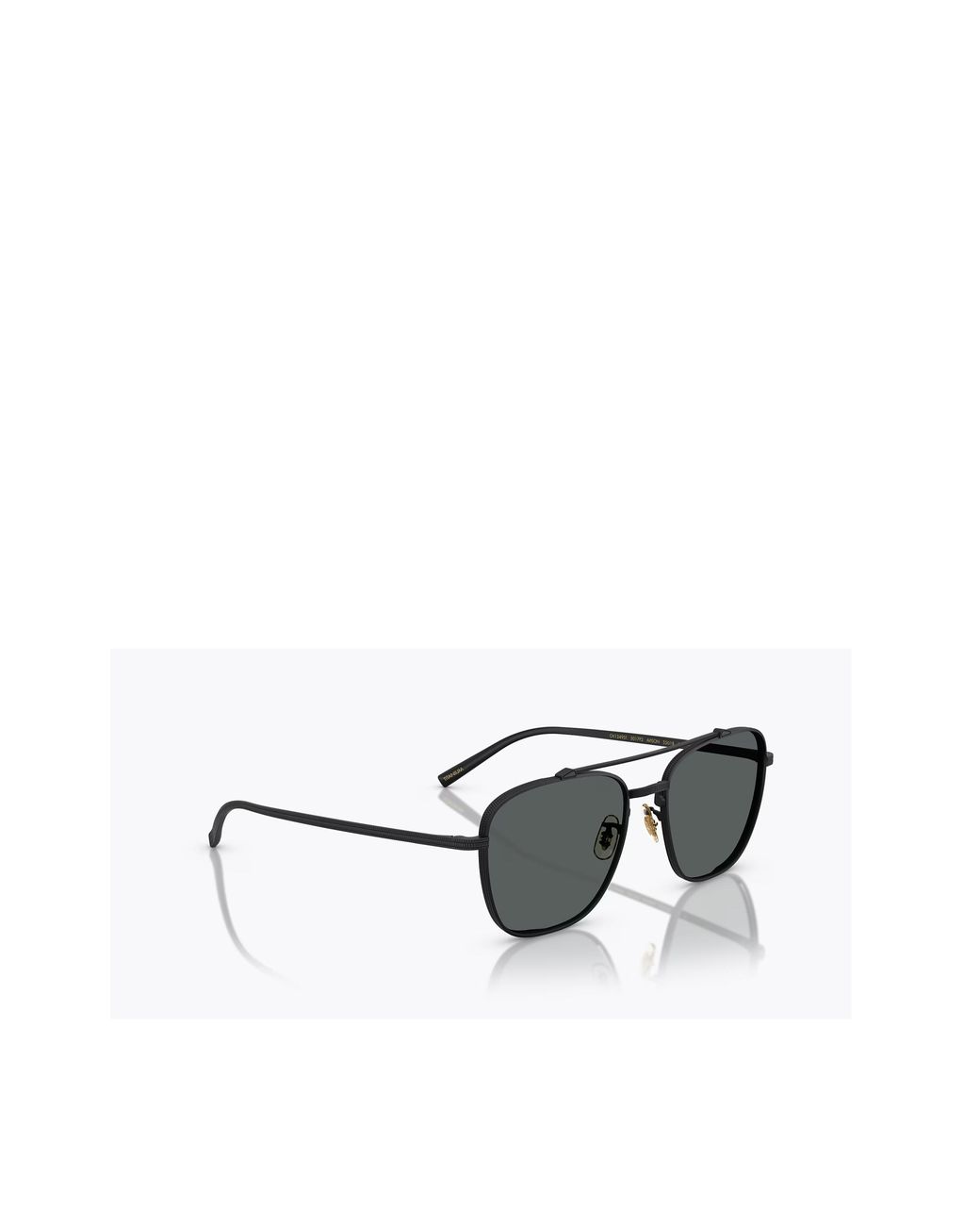 Oliver Peoples Black Full Frame Sunglasses for men