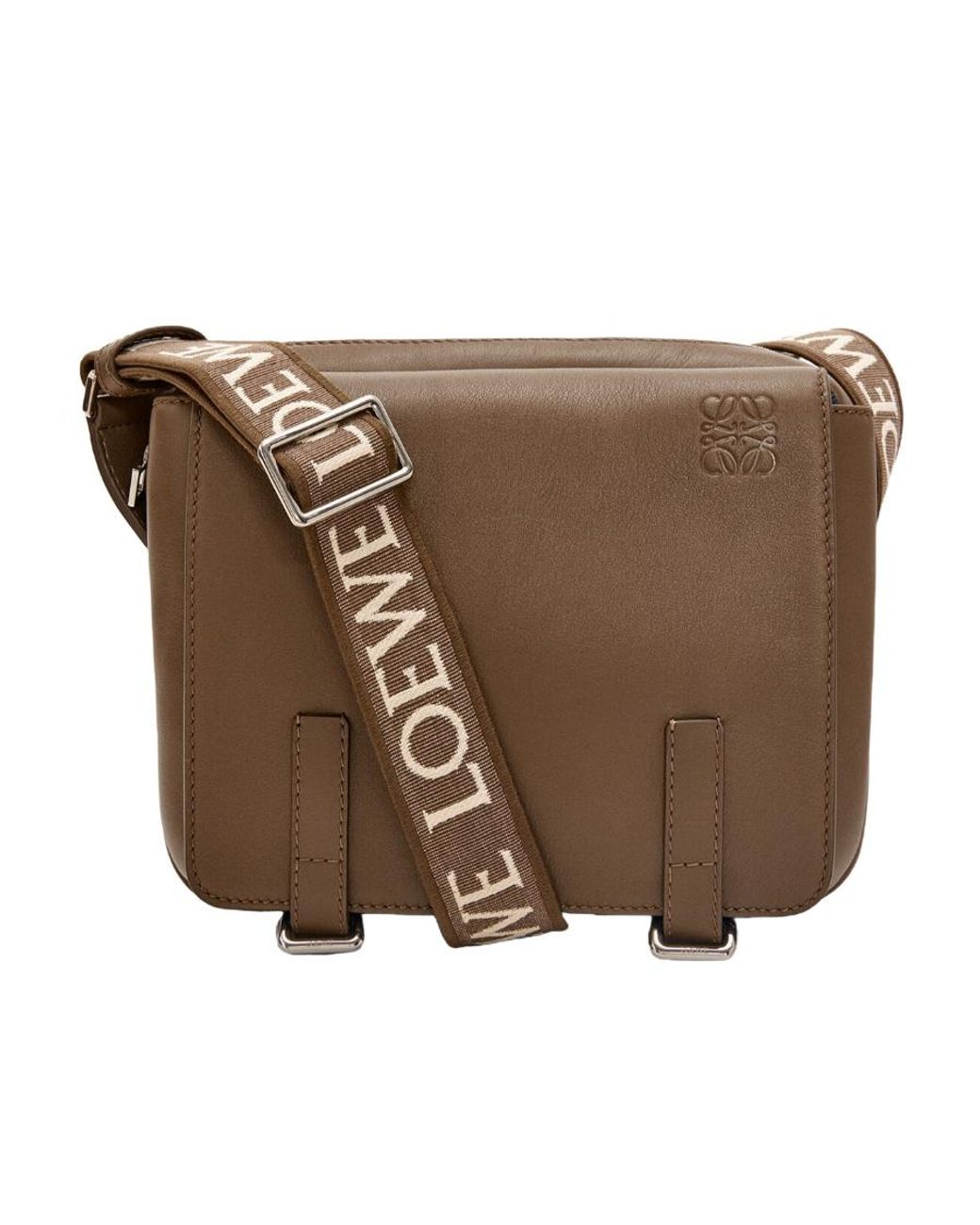 Loewe Brown Xs Military Messenger Bag for men