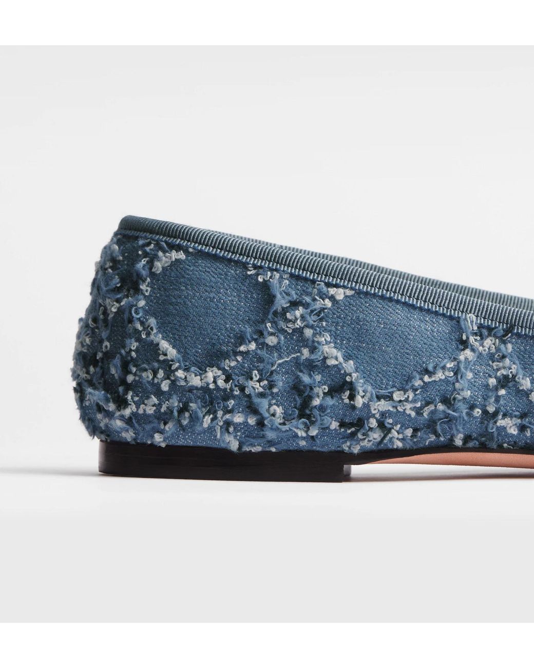 Dior Blue J'A Ballet Flat