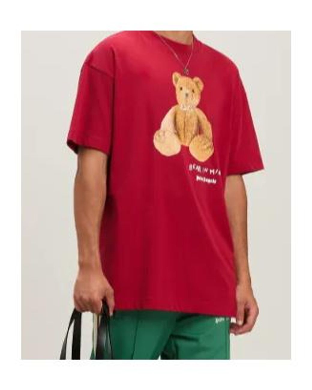 Palm Angels Red Bear for men