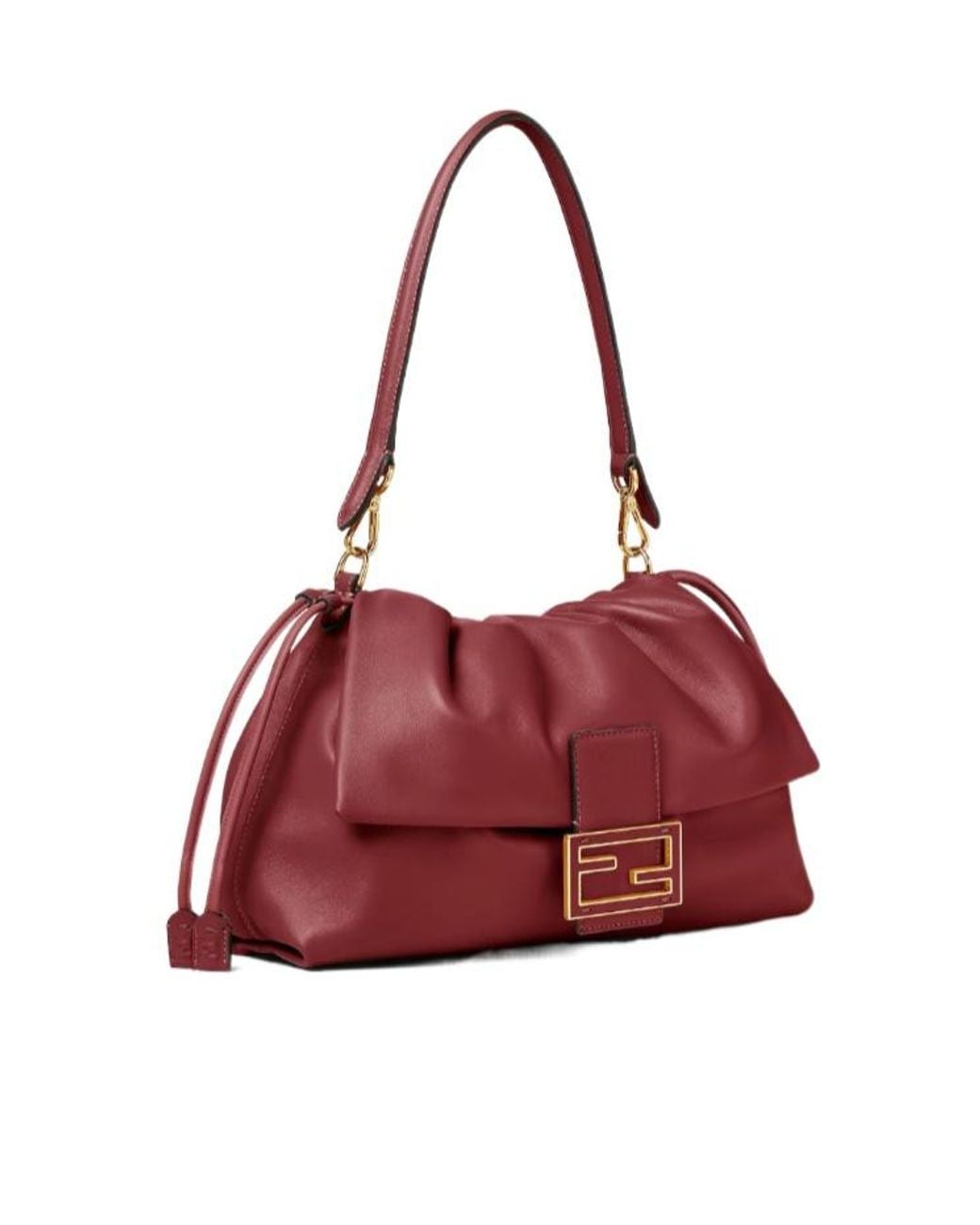 Fendi Red Mamma Baguette Large