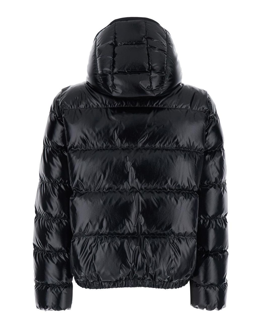Moncler Black Andro Zip-Up Short Padded Jacket