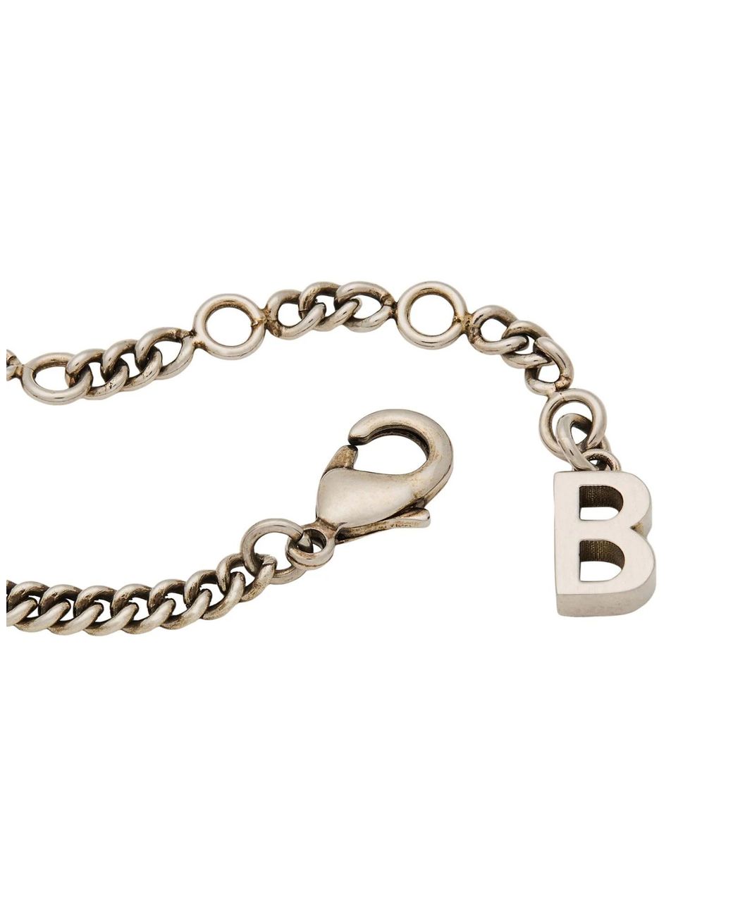 Balenciaga Metallic Metal Bracelet