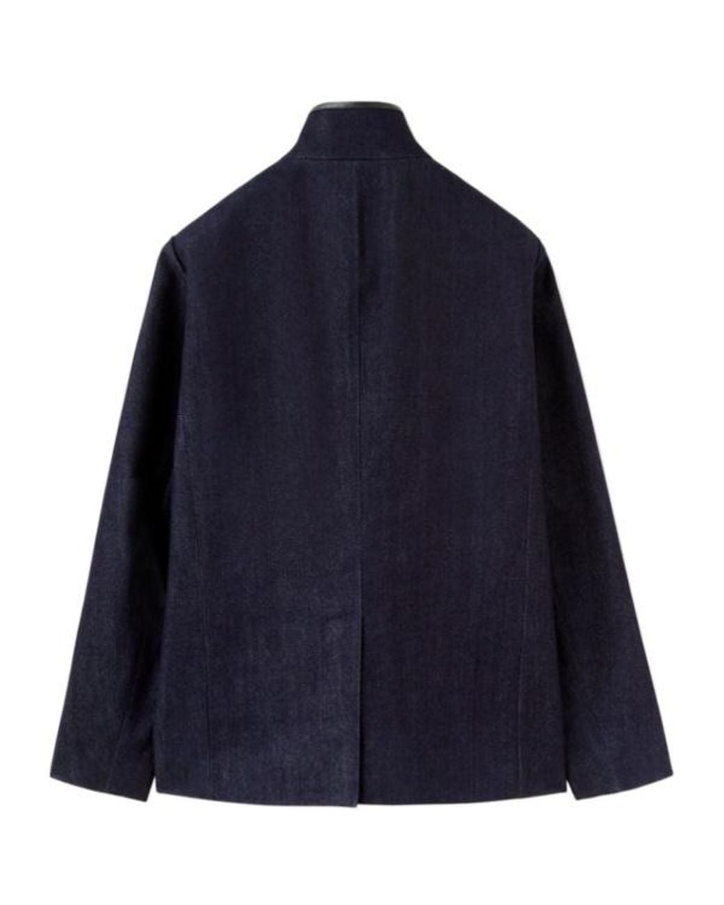Loro Piana Blue Long Sleeved Button-Up Jacket for men