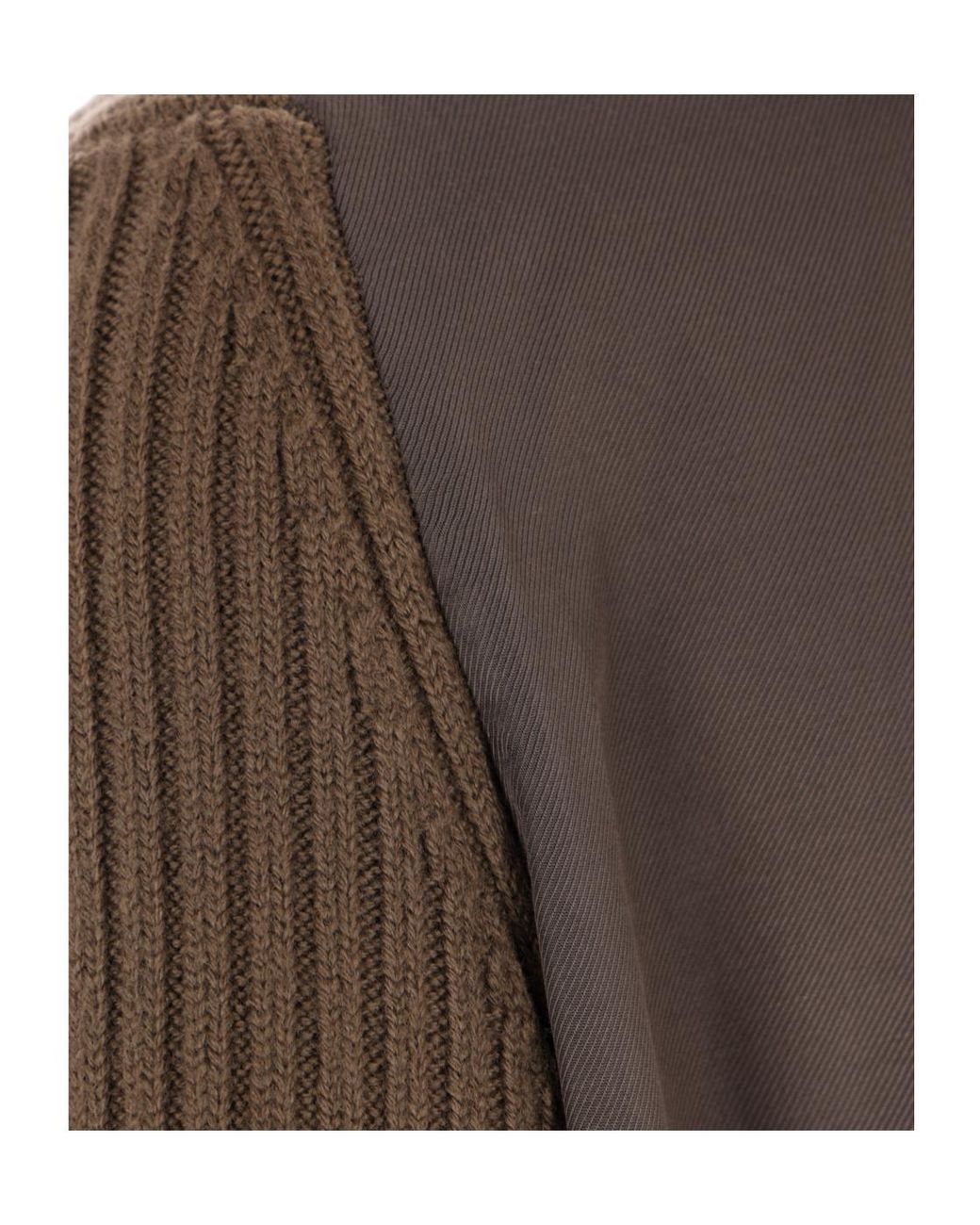 Ann Demeulemeester Green Buckle-Strap Crew Neck Sweater