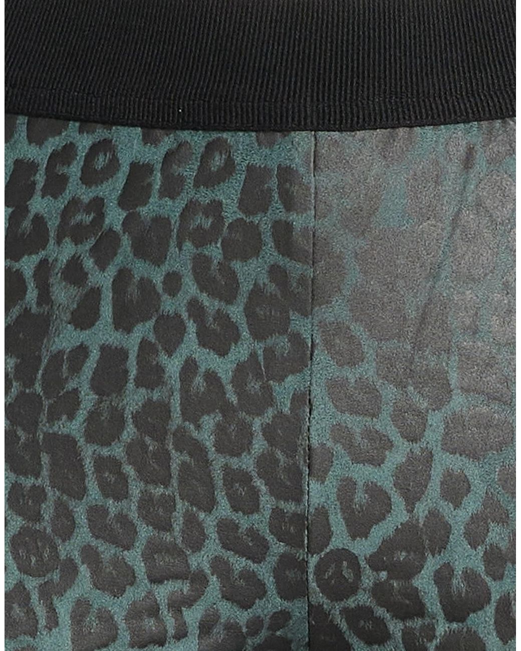 DIESEL Gray Leopard Print Skinny Pants