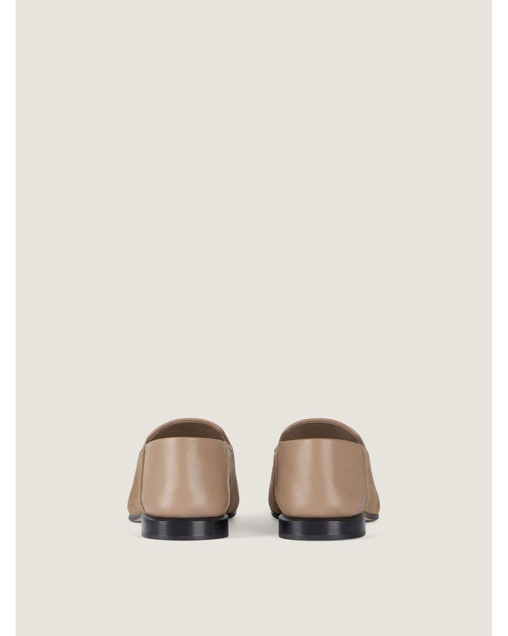 Givenchy Brown Logo Patch Slip-On Loafers for men
