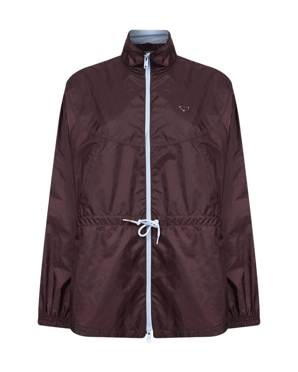 Prada Purple Re-Nylon Blouson Jacket Recycled Polyamide Bomber