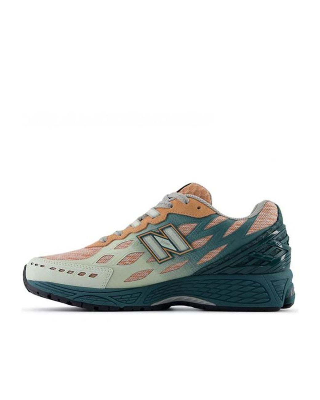 New Balance Green 1906 Lace-Up Sneakers for men