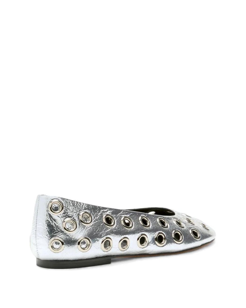 Proenza Schouler White Glove Grommet Ballerina Shoes