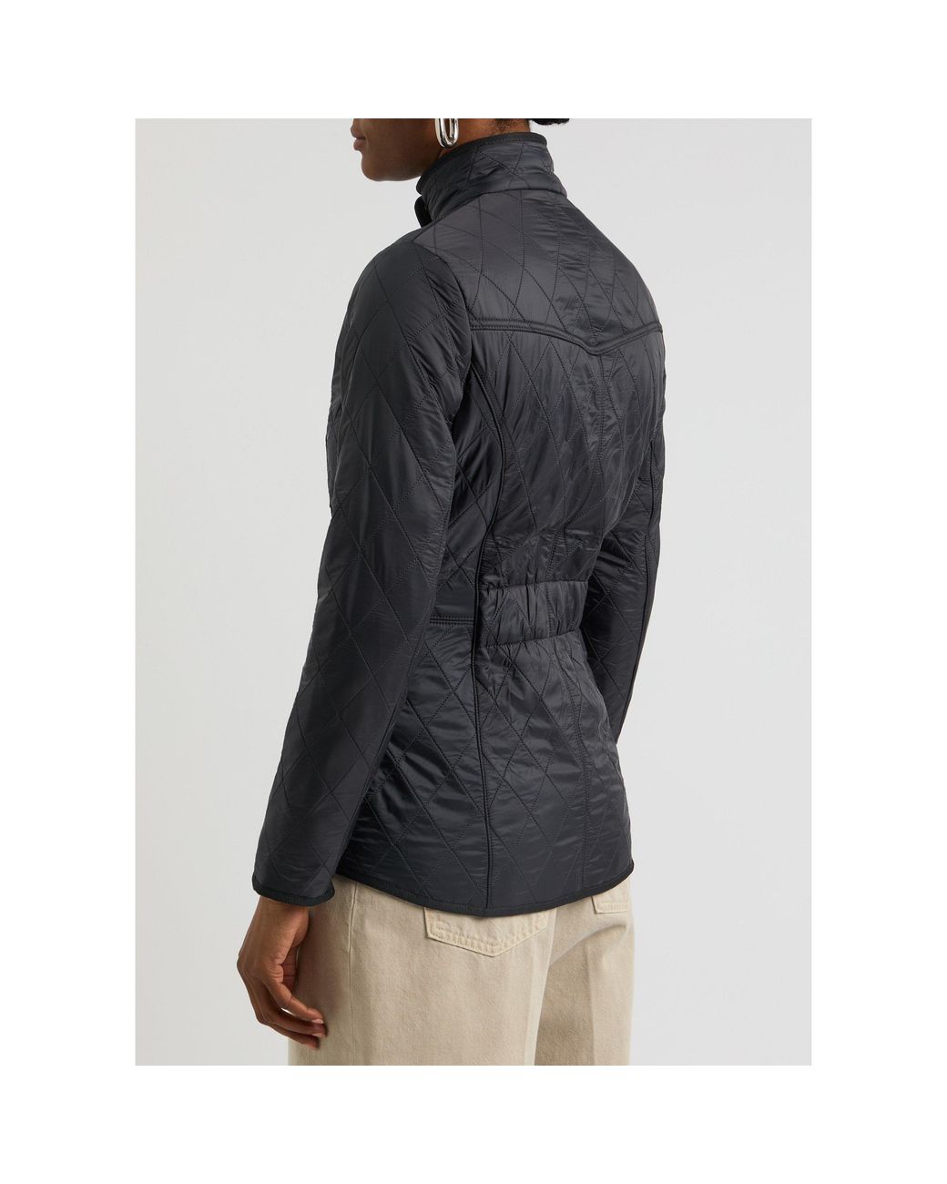 Barbour Blue Slim-Fit Quilted Jacket