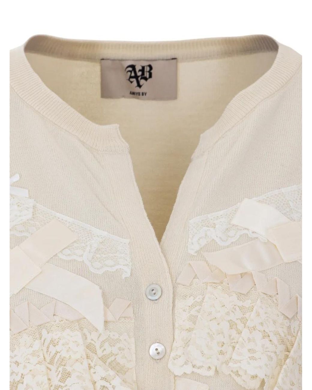 Aniye By White Angie V-Neck Cardigan